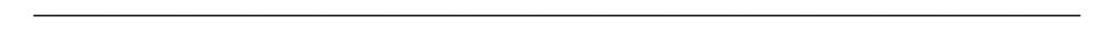Wide white space with black line through it.