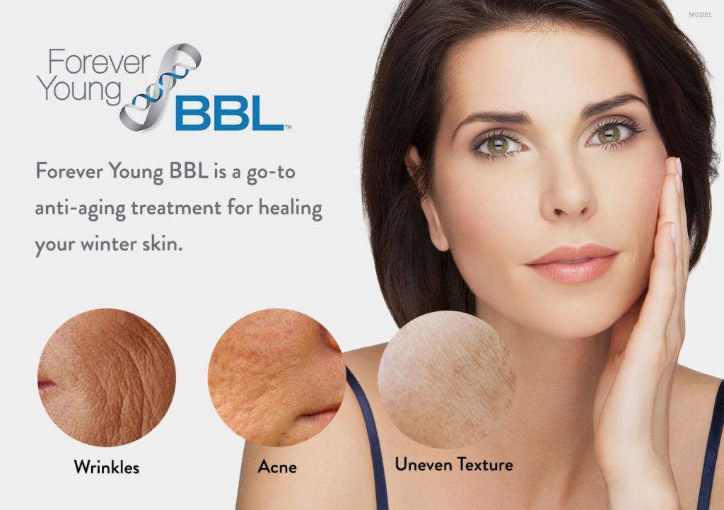Forever Young BBL is a go-to anti-aging treatment for healing wrinkles, acne, and uneven texture